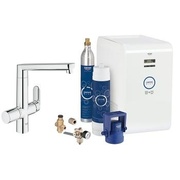 Комплект для очистки и газирования воды Grohe Blue Chilled and Sparkling K7 для мойки хром