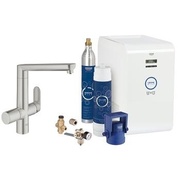 Комплект для очистки и газирования воды Grohe Blue Chilled and Sparkling K7 для мойки суперсталь