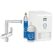Комплект для очистки и газирования воды Grohe Blue Chilled and Sparkling K7 для мойки графин хром