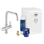 Комплект для кухни Grohe Blue Chilled 31383000 стартовый U-излив хром