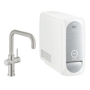 Комплект для очистки и газирования воды Grohe Blue Home для мойки U-излив суперсталь