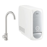 Комплект для очистки и газирования воды Grohe Blue Home Mono для мойки C-излив суперсталь