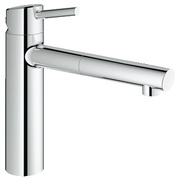 Смеситель для кухни Grohe Concetto 31129001 new однорычажный со средним изливом с выдвижным изливом хром