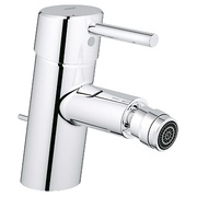 Смеситель для биде Grohe Concetto 32208001 new однорычажный S-Size сливной гарнитур
