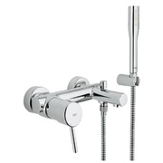 Смеситель для ванны Grohe Concetto 32212001 new с душевым гарнитуром