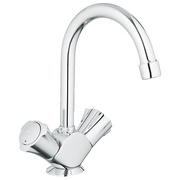 Смеситель для раковины Grohe Costa L 21375001 на одно отверстие сливной гарнитур гибкая подводка