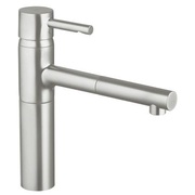 Смеситель для кухонной мойки Grohe Essence выдвижной излив сталь