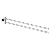 Полотенцедержатель Grohe Essentials Cube 40624000 двойной, поворотный 439 мм