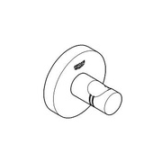 Крючок Grohe Essentials для банного халата светло-коричневый (светлый графит)