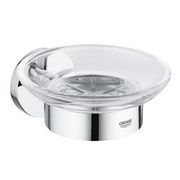 Мыльница Grohe Essentials 40444001 с держателем в комплекте