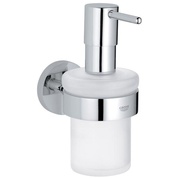 Дозатор для жидкого мыла Grohe Essentials 40448001 с держателем в комплекте