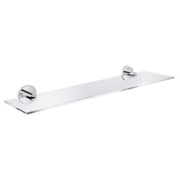 Полка Grohe Essentials 40799001 стекло 380 мм
