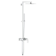 Душевая система Grohe Euphoria Cube 23147001 Xxl System 230 с однорычажным смесителем настенного монтажа