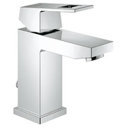 Смеситель для раковины Grohe Eurocube 2339100E однорычажный EcoJoy цепочка