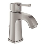 Смеситель для раковины Grohe Grandera сливной гарнитур светло-коричневый (светлый графит)