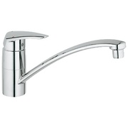 Смеситель для кухонной мойки Grohe Eurodisc 33770001 однорычажный низкий излив