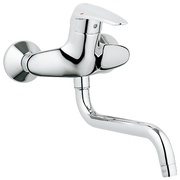 Смеситель для кухонной мойки Grohe Eurodisc однорычажный настенный монтаж