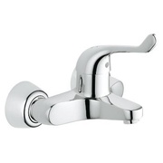 Смеситель для раковины Grohe Euroeco Special настенный монтаж
