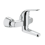 Смеситель для раковины Grohe Euroeco Special однорычажный настенный монтаж вынос 214 мм