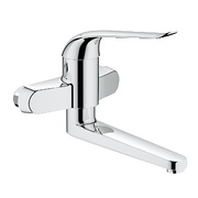 Смеситель для раковины Grohe Euroeco Special однорычажный настенный монтаж вынос 222 мм