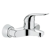 Смеситель для раковины Grohe Euroeco Special однорычажный настенный монтаж вынос 157 мм литой излив