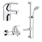 Комплект смесителей с душем Grohe Euroeco 3 в 1-2