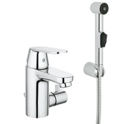 Смеситель для раковины Grohe Eurosmart Cosmopolitan сливной гарнитур