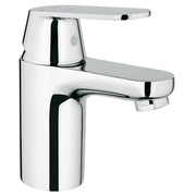 Смеситель для раковины Grohe Eurosmart Cosmopolitan однорычажный S-Size гладкий корпус EcoJoy монтаж на одно отверстие