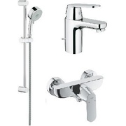 Комплект смесителей с душем Grohe Eurosmart Cosmopolitan для раковины и душа