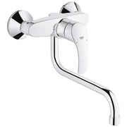 Смеситель для кухонной мойки Grohe Eurosmart New однорычажный настенный монтаж