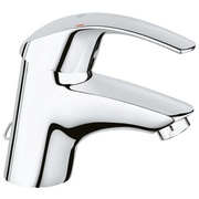 Смеситель для раковины Grohe Eurosmart S-Size однорычажный цепочка гибкая подводка