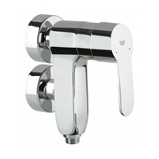 Смеситель для душа Grohe Eurostyle Cosmopolitan Vertica 23300000 однорычажный настенный вертикальный монтаж с декоративными розетками