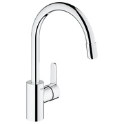 Смеситель для кухни Grohe Eurostyle Cosmopolitan 31126002 однорычажный выдвижной излив с аэратором