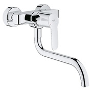 Смеситель для кухни Grohe Eurostyle Cosmopolitan 33982002 однорычажный настенный монтаж вынос 211 мм
