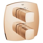 Термостат Grohe Grandera для душа встраиваемый медь (теплый закат)
