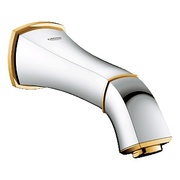 Излив Grohe Grandera 13341IG0 настенный излив 177 мм хром золото