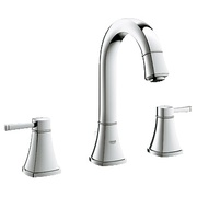Смеситель для раковины Grohe Grandera 20389000 на три отверстия, M-Size высокий излив хром