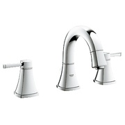 Смеситель для раковины Grohe Grandera 20417000 на три отверстия S-Size с низким изливом хром