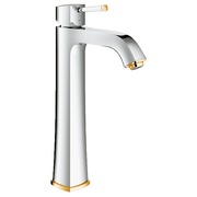 Смеситель для раковины Grohe Grandera однорычажный XL-Size для свободностоящих раковин хром золото