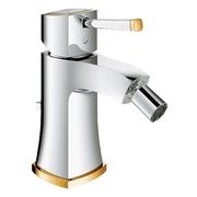 Смеситель для биде Grohe Grandera 23315IG0 однорычажный M-Size сливной гарнитур хром золото