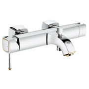 Смеситель для ванны Grohe Grandera 23317IG0 однорычажный настенный монтаж хром золото