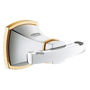 Крючок Grohe Grandera 40631IG0 для банного халата хром/золото