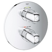Термостат Grohe Grohtherm 1000 New 19985000 для душа со встроенным преключателем на 2 положения комплект верхней монтажной части