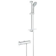 Термостат Grohe Grohtherm 2000 New для душа настенный монтаж с душевым гарнитуром Euphoria Massage
