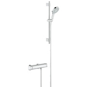 Термостат Grohe Grohtherm 2000 New для душа с душевым гарнитуром Power&Soul штанга 600 мм