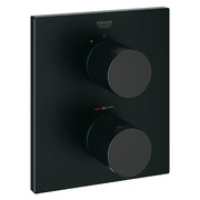 Термостат Grohe Grohtherm 3000 Cosmopolitan 19568KS0 для душа комплект верхней монтажной части без встраиваемого механизма черный