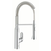 Смеситель для кухонной мойки Grohe K7 Foot Control с использованием сенсорного датчика хром