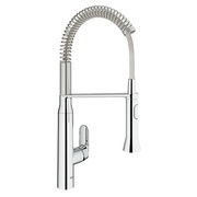 Смеситель для кухонной мойки Grohe K7 однорычажный профессиональная лейка хром