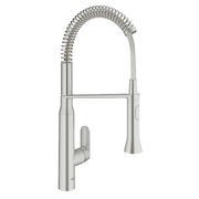 Смеситель для кухонной мойки Grohe K7 однорычажный профессиональная лейка сталь
