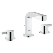 Смеситель для раковины Grohe Lineare на три отверстия, S-Size с низким изливом